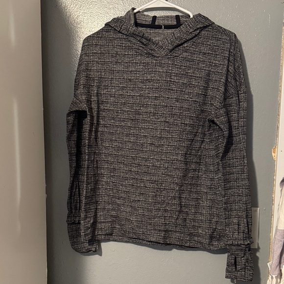 Lululemon Gray Hooded Sweater - Picture 1 of 7